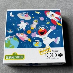 Buffalo Games Sesame Street Space Adventure 100 Piece Jigsaw Puzzle